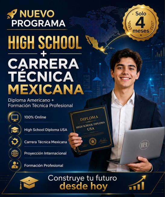 HIGH SCHOOL + Carrera Técnica