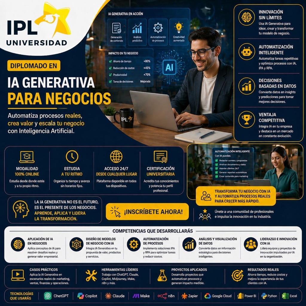  IA Generativa para Negocios