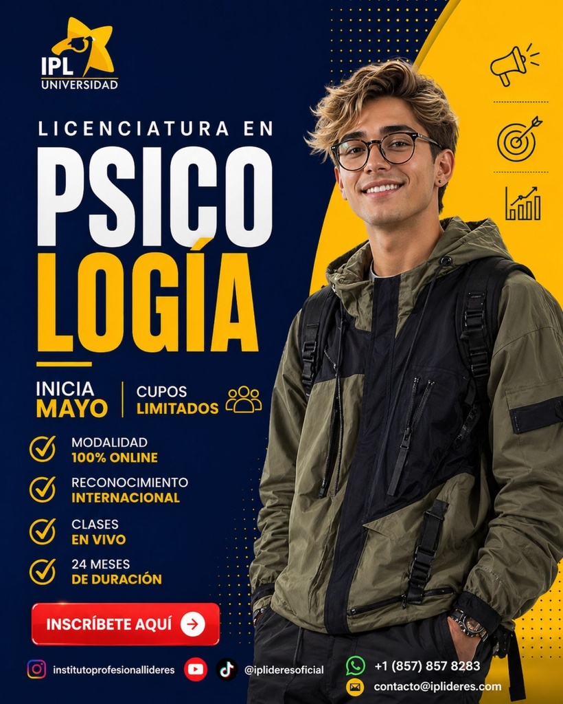Licenciatura en Psicología (24 meses)