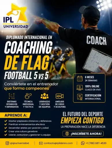 [DCFF] Diplomado Internacional en Coaching de Flag Football